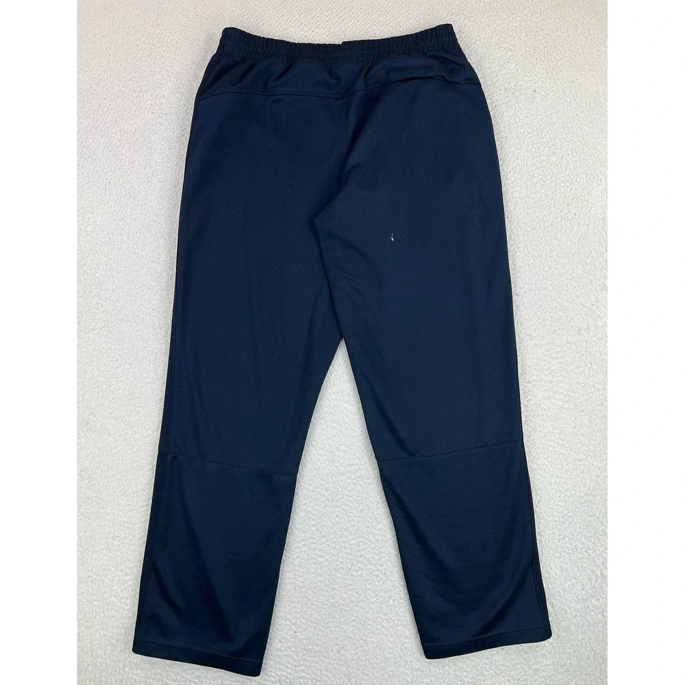 Nike Track Pants Mens Medium Blue Athletic Dept Knit Elastic Waist 532920-473